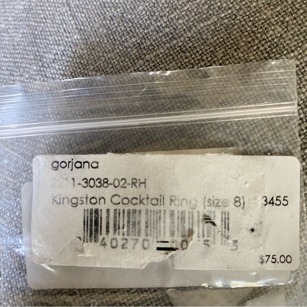 👀2 x HOST PICK👀 NWT Gorjana Kingston Cocktail Ring - Picture 7 of 8
